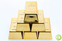 На момент написания статьи золото торговалось в пределах 2325,97 доллара, незначительно упав за последние сутки на 0,40%